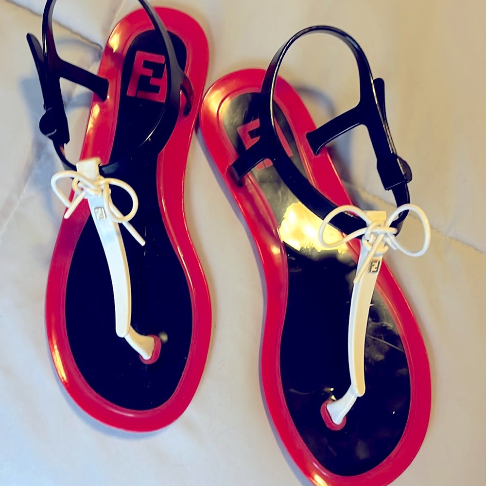 Fendi Jelly Sandals